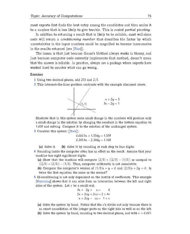 Linear Algebra - Linear Systems 75