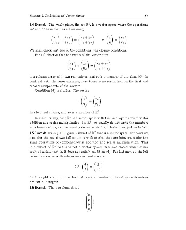 Linear Algebra - Vector Spaces 5