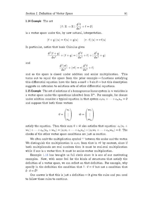 Linear Algebra - Vector Spaces 9