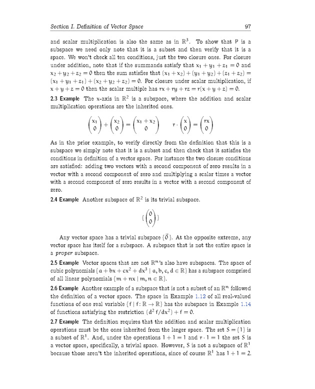 Linear Algebra - Vector Spaces 15