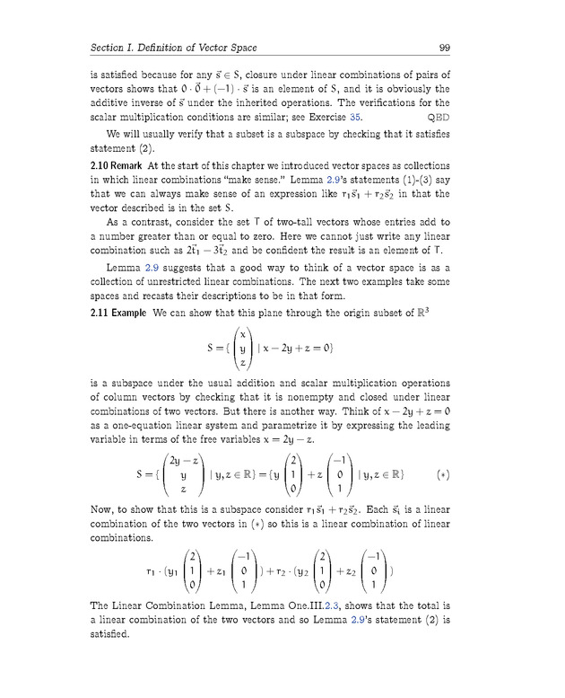 Linear Algebra - Vector Spaces 17