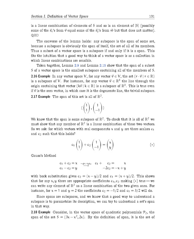 Linear Algebra - Vector Spaces 19