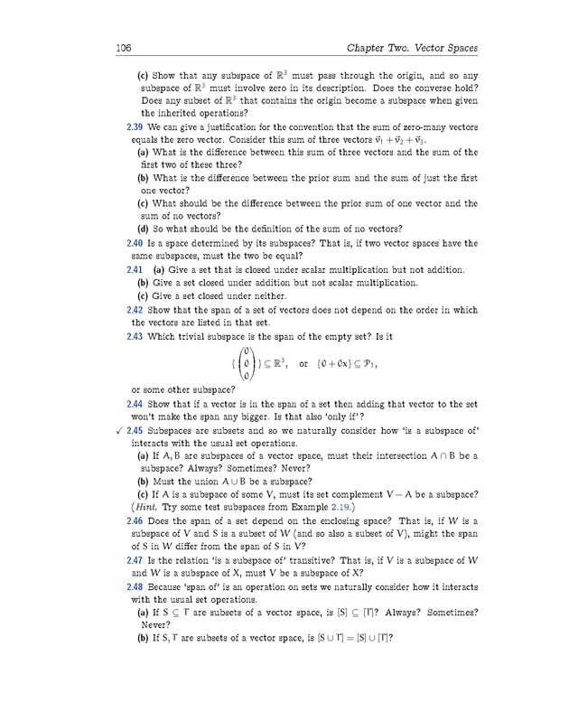 Linear Algebra - Vector Spaces 24