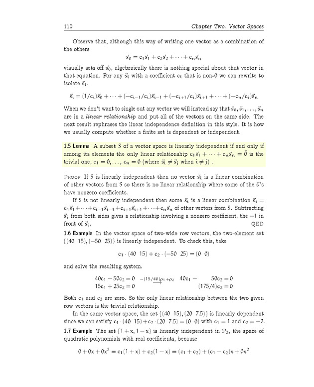 Linear Algebra - Vector Spaces 28