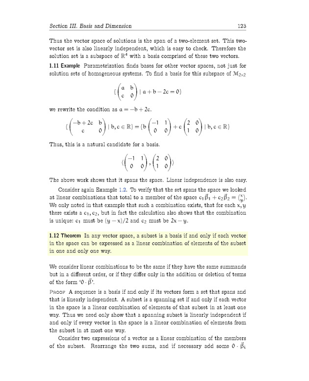 Linear Algebra - Vector Spaces 41