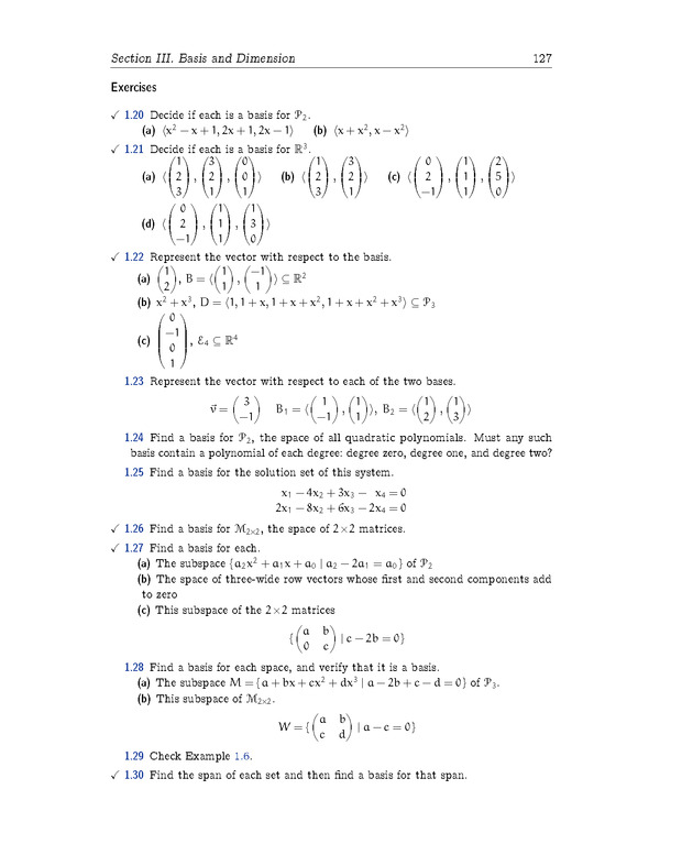 Linear Algebra - Vector Spaces 45