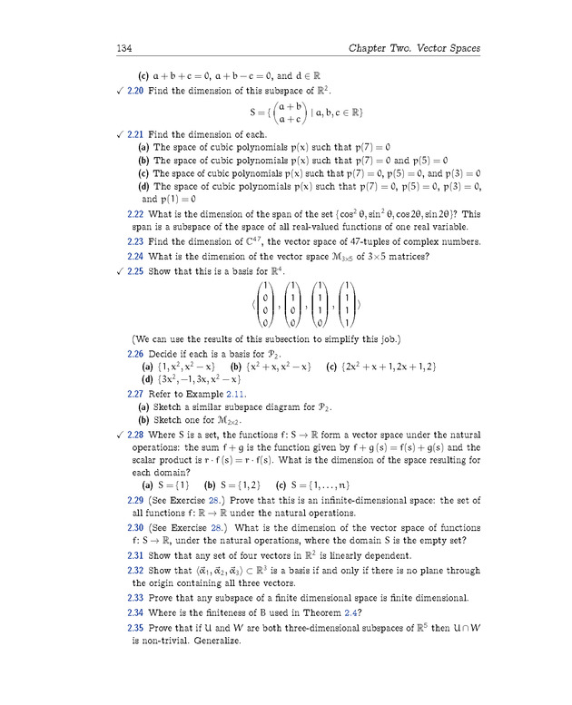 Linear Algebra - Vector Spaces 52