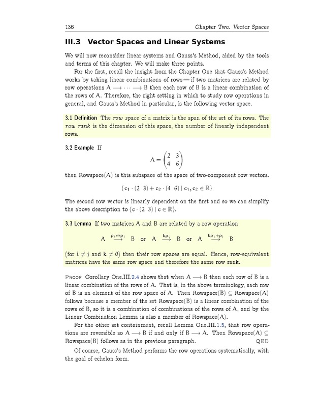 Linear Algebra - Vector Spaces 54