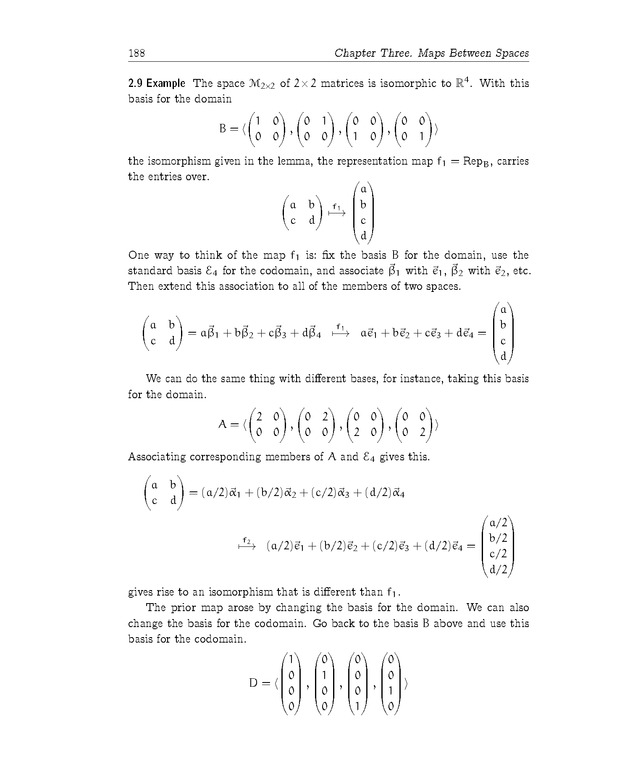 Linear Algebra - Maps Between Spaces 16