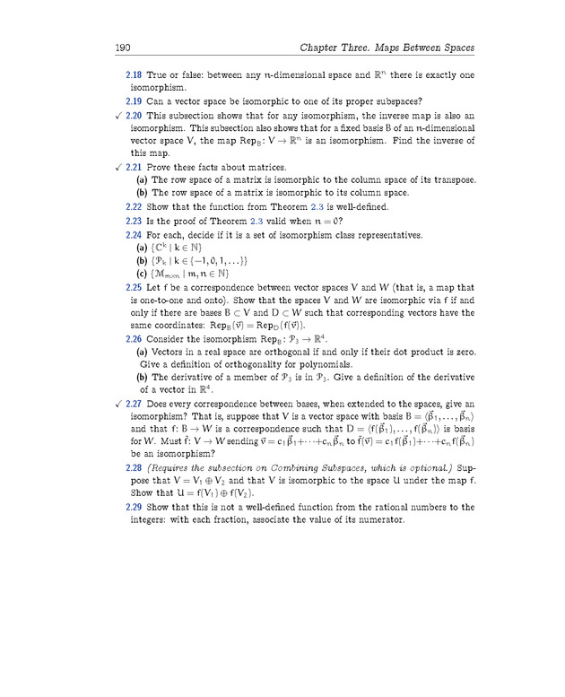 Linear Algebra - Maps Between Spaces 18