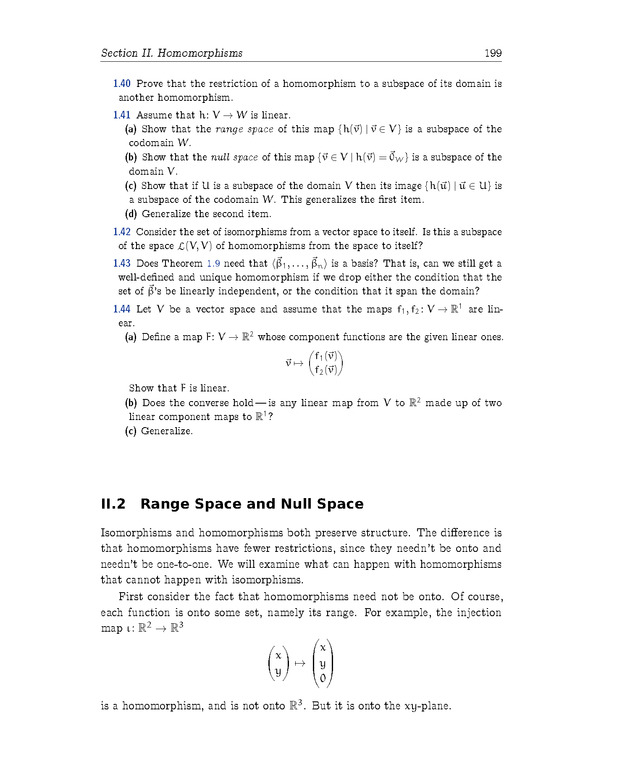 Linear Algebra - Maps Between Spaces 27