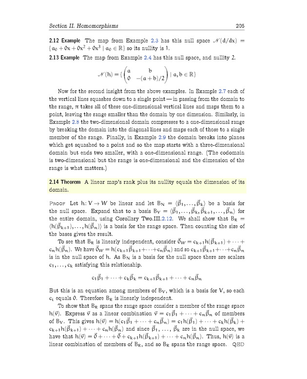 Linear Algebra - Maps Between Spaces 33