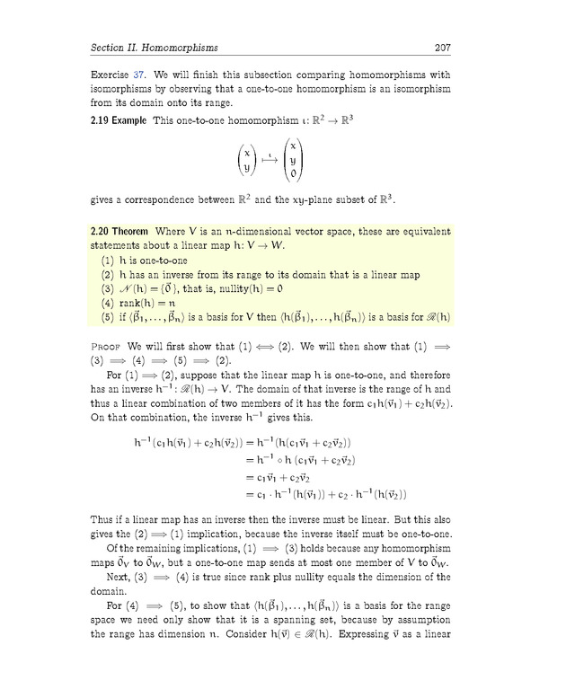 Linear Algebra - Maps Between Spaces 35