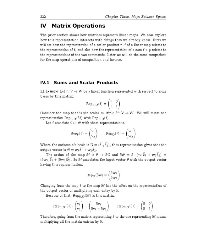 Linear Algebra - Maps Between Spaces 60