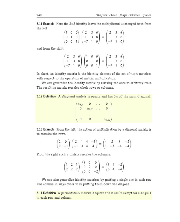Linear Algebra - Maps Between Spaces 76