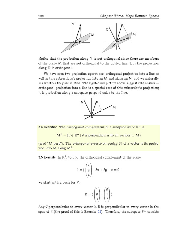 Linear Algebra - Maps Between Spaces 116