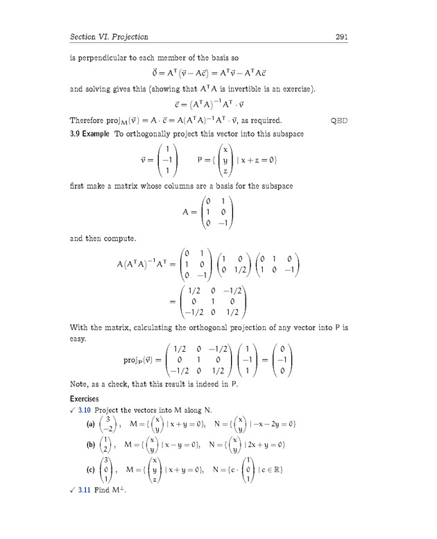 Linear Algebra - Maps Between Spaces 119