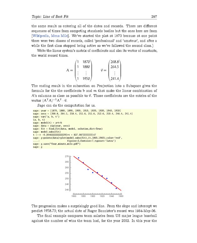 Linear Algebra - Maps Between Spaces 125