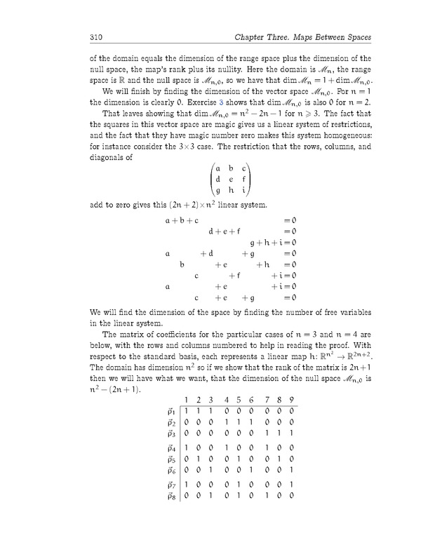 Linear Algebra - Maps Between Spaces 138
