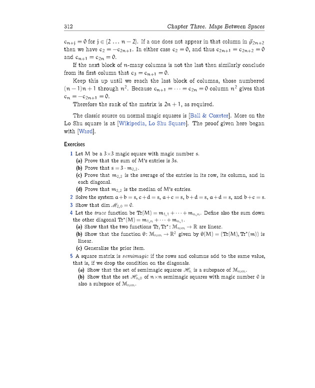 Linear Algebra - Maps Between Spaces 140