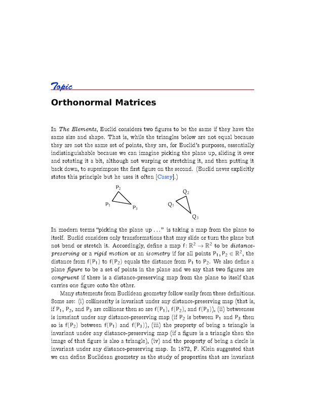 Linear Algebra - Maps Between Spaces 147