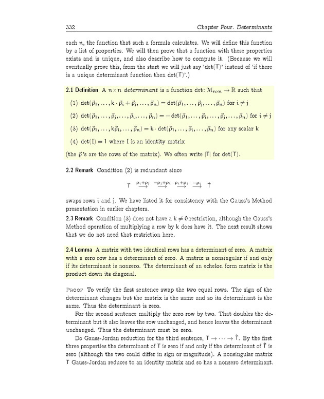 Linear Algebra - Maps Between Spaces 8