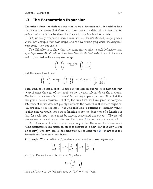 Linear Algebra - Maps Between Spaces 13