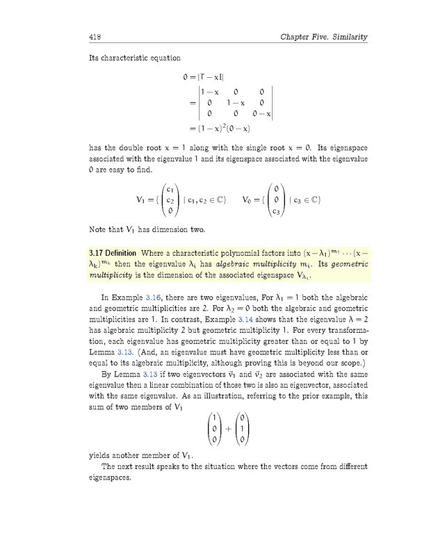 Linear Algebra - Similarity 22