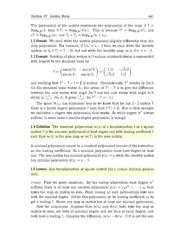 Linear Algebra - Similarity 45