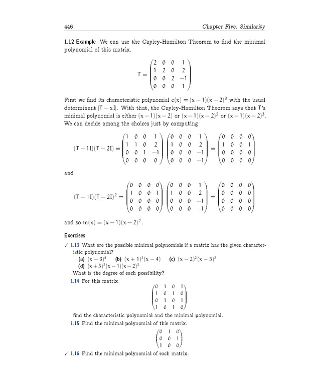 Linear Algebra - Similarity 50