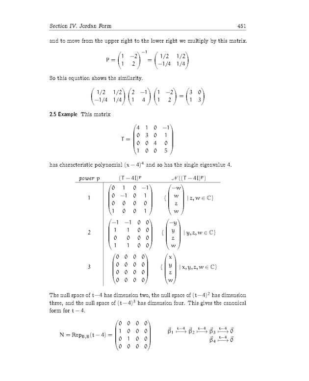 Linear Algebra - Similarity 55