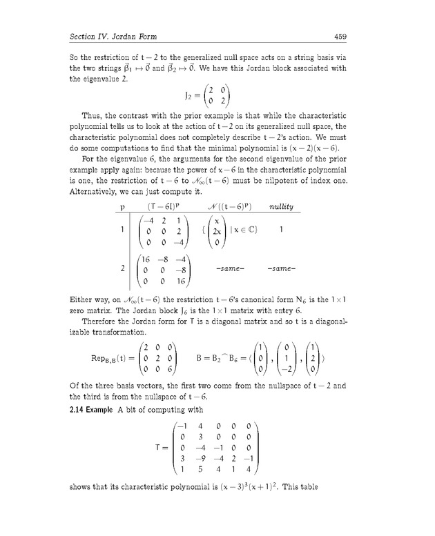 Linear Algebra - Similarity 63