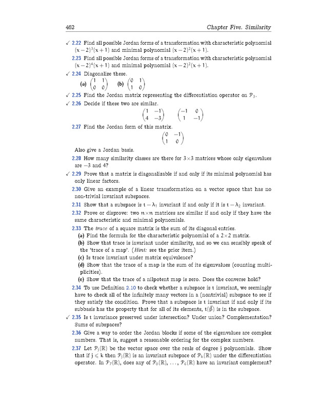 Linear Algebra - Similarity 66