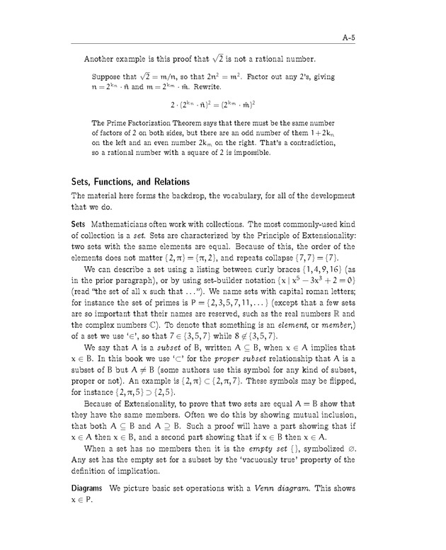 Linear Algebra - Appendix 5