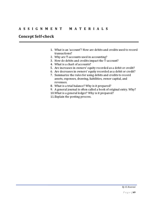 Introduction to Financial Accounting I - Page 49