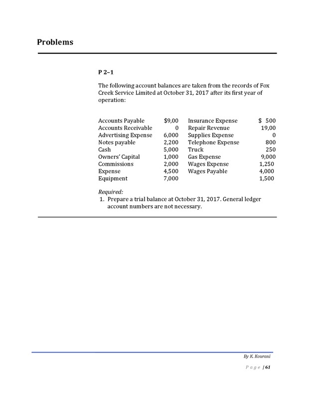 Introduction to Financial Accounting I - Page 61