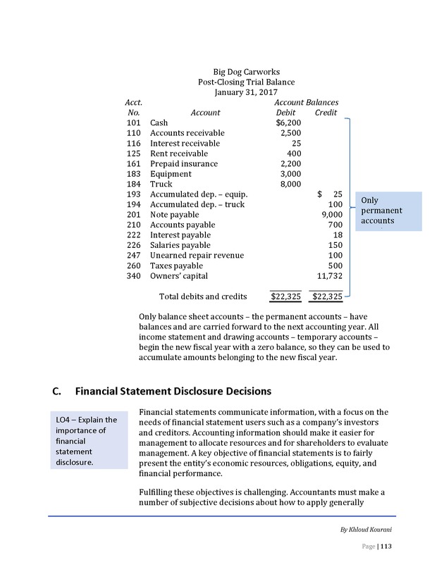 Introduction to Financial Accounting I - Page 113