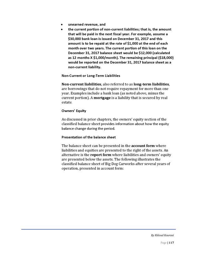 Introduction to Financial Accounting I - Page 117
