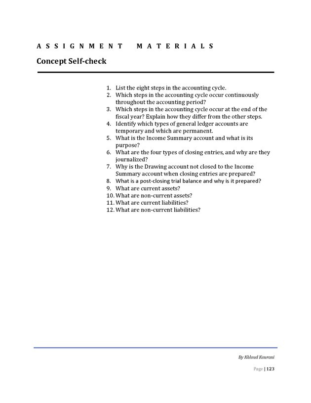 Introduction to Financial Accounting I - Page 123
