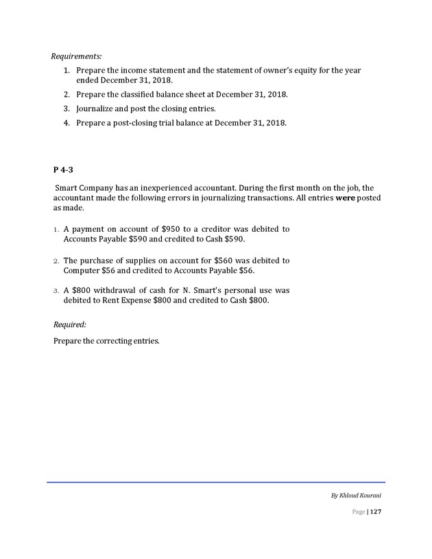 Introduction to Financial Accounting I - Page 127