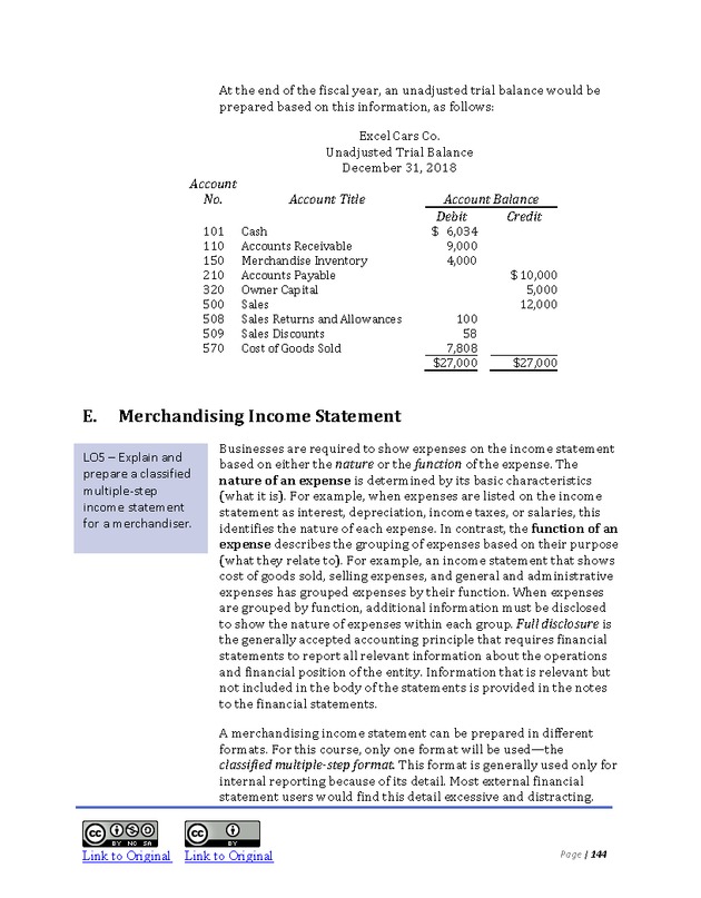 Introduction to Financial Accounting I - Page 144
