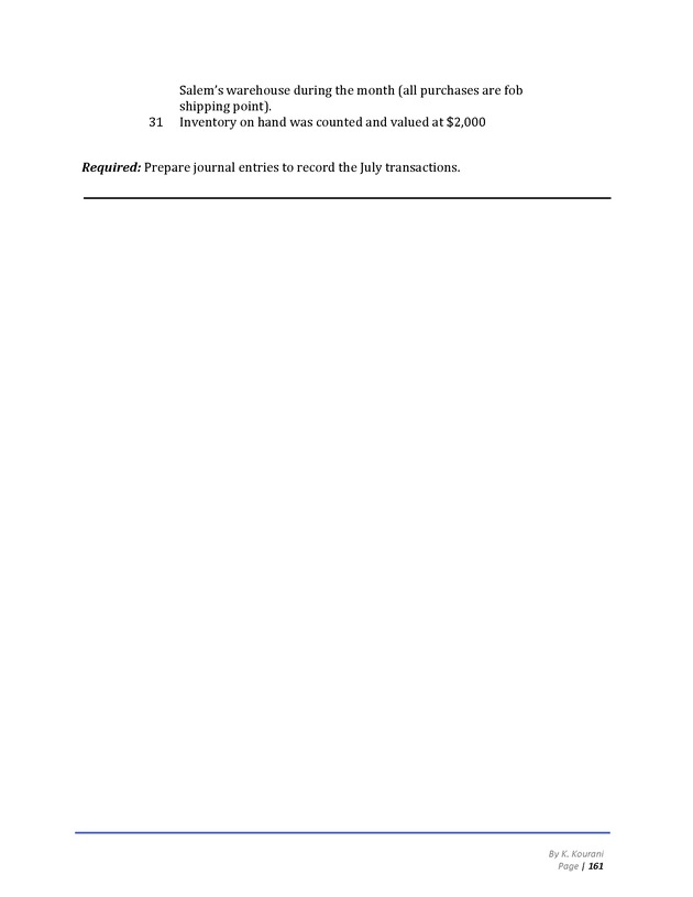 Introduction to Financial Accounting I - Page 161