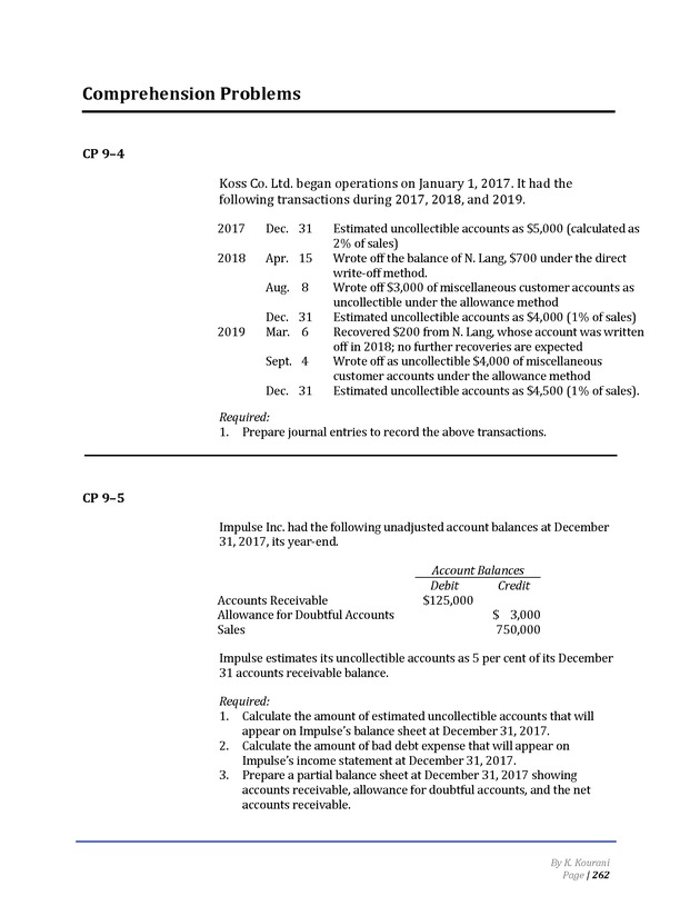 Introduction to Financial Accounting I - Page 262