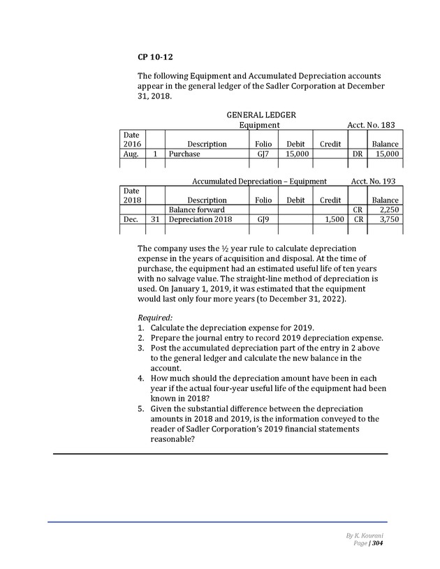 Introduction to Financial Accounting I - Page 304