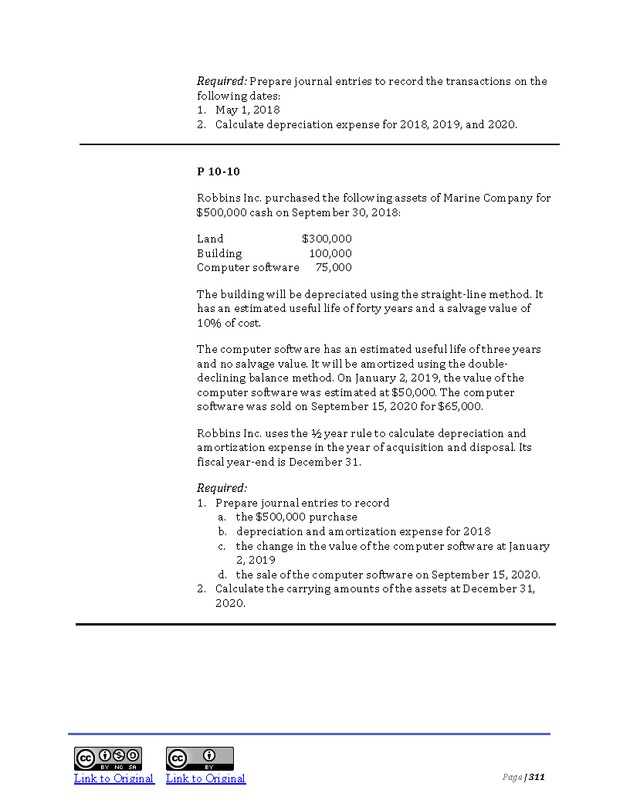 Introduction to Financial Accounting I - Page 311