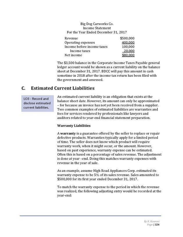Introduction to Financial Accounting I - Page 326