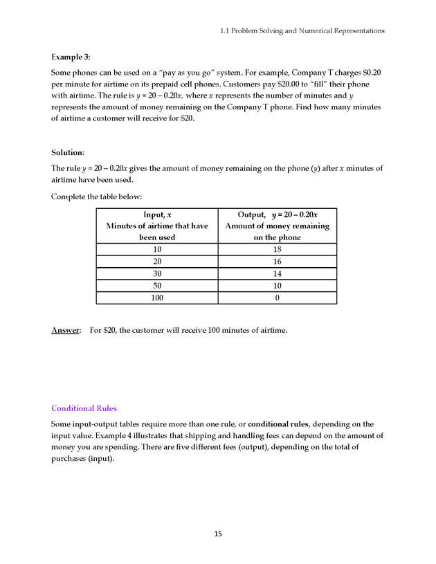 Math 021 Introductory Algebra, Third Edition - Page 15