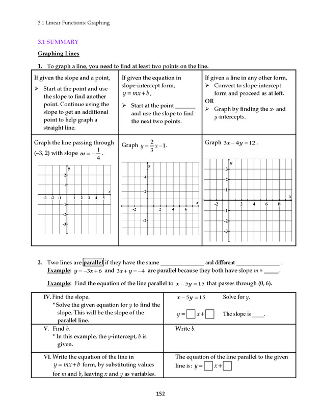 Math 021 Introductory Algebra, Third Edition - Page 152