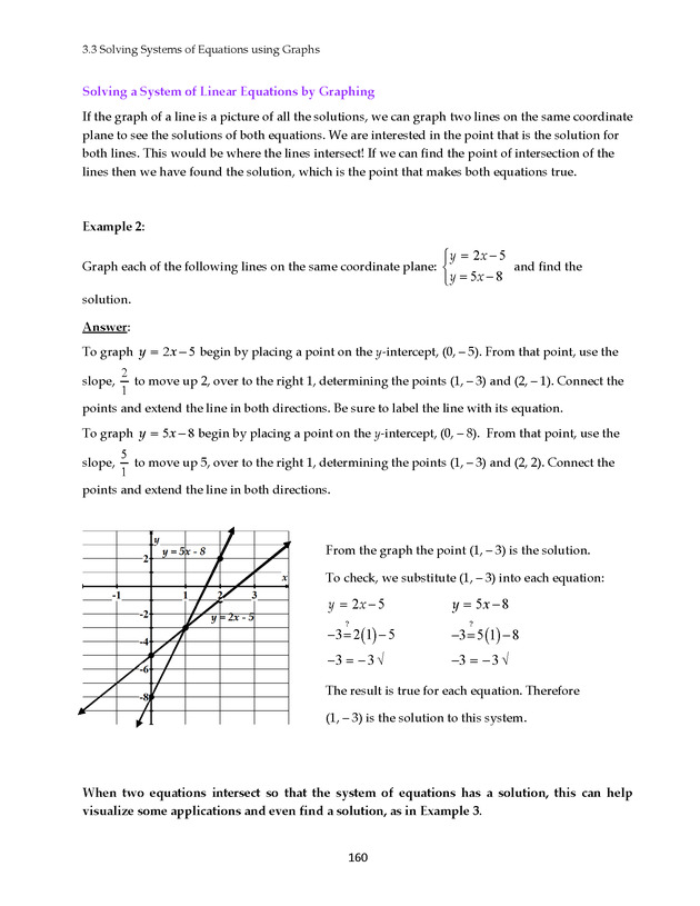 Math 021 Introductory Algebra, Third Edition - Page 160