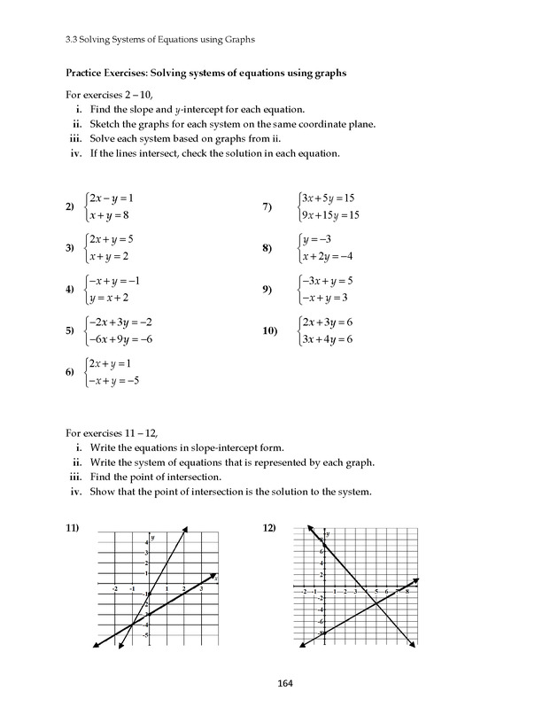Math 021 Introductory Algebra, Third Edition - Page 164